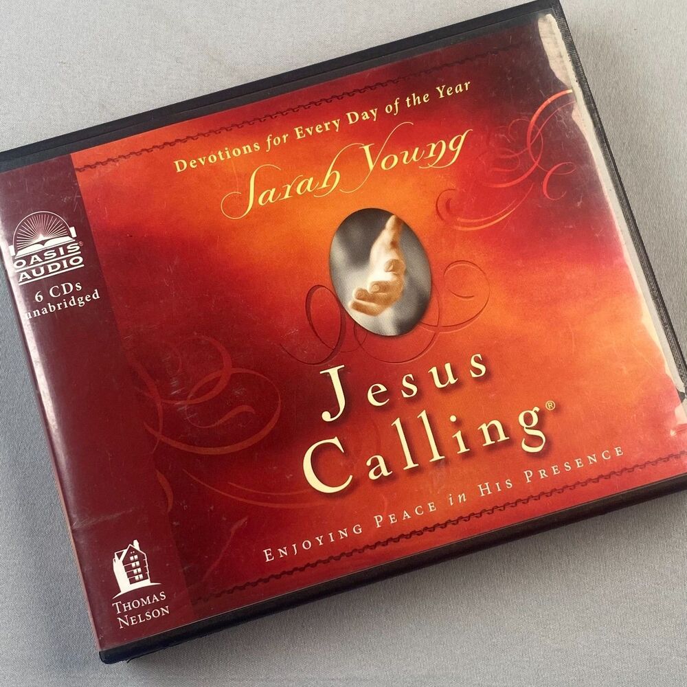 Jesus Calling Enjoying Peace in His Presence by Sarah Young 2012 6 CDs